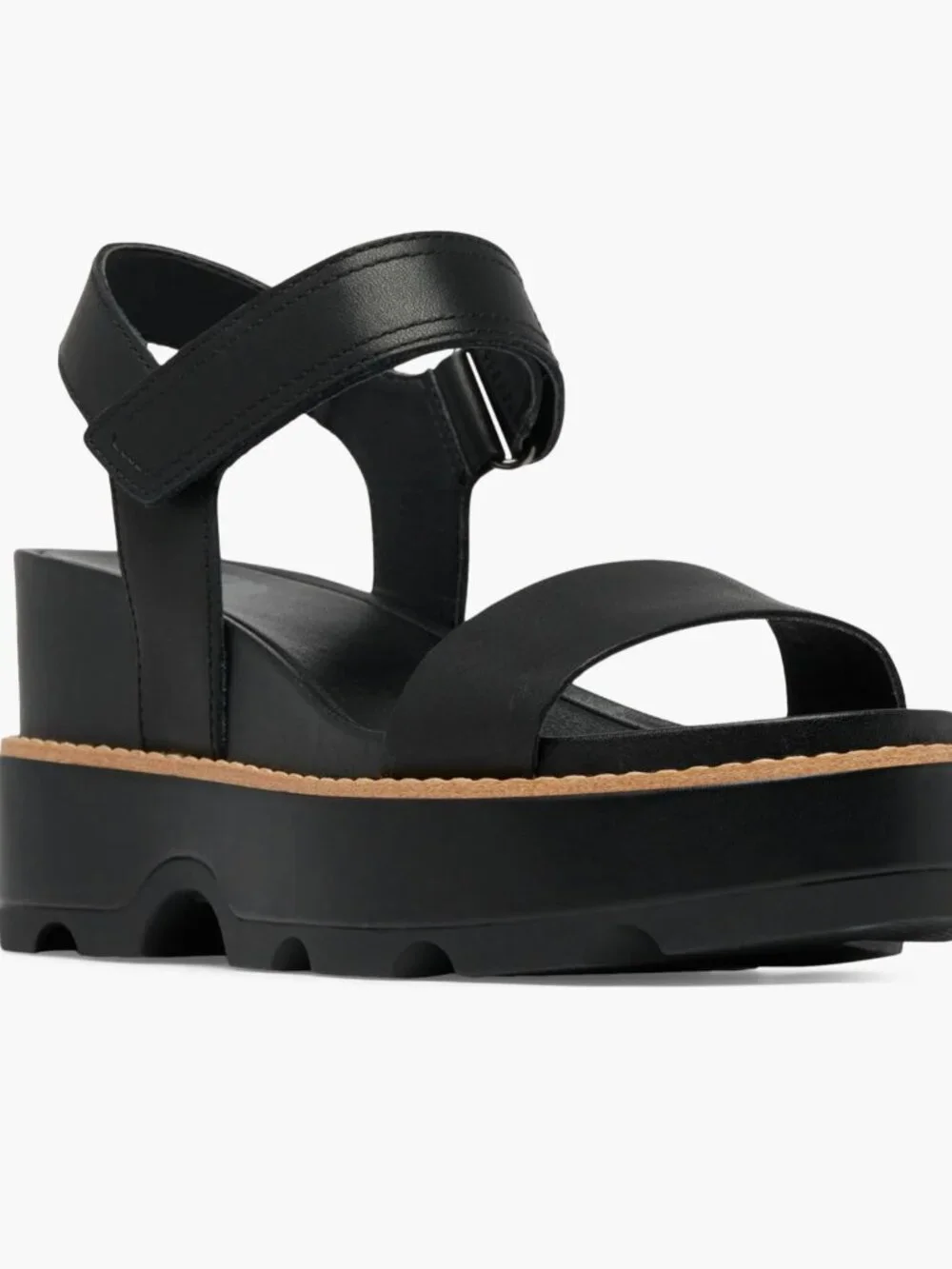 New without box Sorel Joanie IV Slingback Platform Wedge Sandal. Size 10